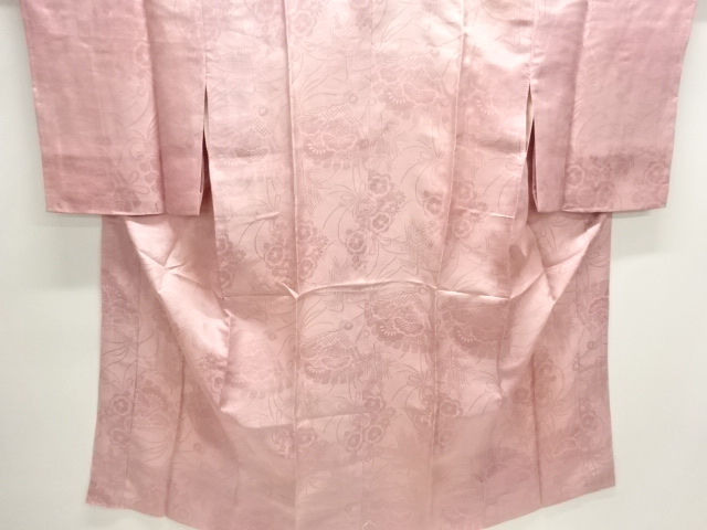 Japanese Kimono / Chirimen Kinsha Silk